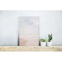 MuchoWow Wanddecoratie Metaal - Aluminium Schilderij Industrieel - Zee - Strand - Golven - Natuur - Zomer - 20x30 cm - Dibond - Foto op aluminium - Industriële muurdecoratie - Voor de woonkamer/slaapkamer