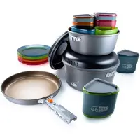 GSI Outdoors Pinnacle Campernenset Pan Grijs