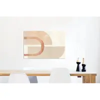 MuchoWow Wanddecoratie Metaal - Aluminium Schilderij Industrieel - Marmer - Roze - Abstract - 60x40 cm - Dibond - Foto op aluminium - Industriële muurdecoratie - Voor de woonkamer/slaapkamer
