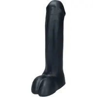 Ylva & Dite - Helios - XL Dildo - Metallic Zwart / Grijs