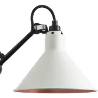 DCW éditions Gras n°411 Vloerlamp White | Copper | Conical