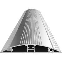 Multibrackets M Cable Cover Floor Aluminum - 139mm W - 750mm L