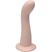 Ylva & Dite - Swan - Siliconen G-spot / Anale dildo - Made in Holland - Pastel Oranje