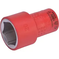 SW-Stahl 05520L-21 dopsleutelinzet, 10 mm (3/8") aandrijving 21 mm