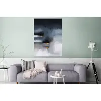 MuchoWow Wanddecoratie Metaal - Aluminium Schilderij Industrieel - Wolken - Gold - Abstract - 120x160 cm - Dibond - Foto op aluminium - Industriële muurdecoratie - Voor de woonkamer/slaapkamer