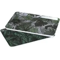Secret De Gourmet Set 2x dienbladen/serveerbladen rechthoekig Jungle - Dienbladen