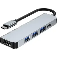 Gembird USB-C multi adapter 5-in-1