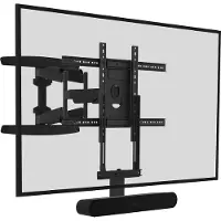Cavus Draaibare muurbeugel met Sonos Ray Soundbar beugel voor 42 - 70 Inch Televisie