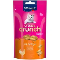 Vitakraft Crispy Crunch Classic met gevogelte kattensnack (60 g) 8 verpakkingen