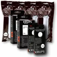 Krups 4x F088 waterfilter - 2x F054 ontkalker - 2X XS3000 reinigingstablet