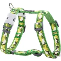 Animal Boulevard Dh-cf-gr-25 - Hals- En Leibanden - Hond - Rd Harnas Camouflage Groen-l - Maat: L - 206036