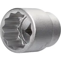 SW-Stahl dopsleutelinzet twaalfkant 36 mm 20 mm 3/4 inch, 07663L-36