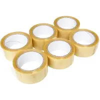 Kortpack - PVC-tape - 48mm x 66mtr - Transparant - 6 rollen - Low-noise - Stevige verpakkingstape - (020.0401)