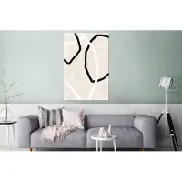 MuchoWow Wanddecoratie Metaal - Aluminium Schilderij Industrieel - Roze - Minimalisme - Design - 80x120 cm - Dibond - Foto op aluminium - Industriële muurdecoratie - Voor de woonkamer/slaapkamer