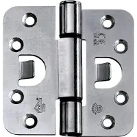 Bsw veiligheidsscharnier Protect 818, afgeronde hoek, accoya-proof, 89x80mm, SKG**