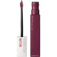 Maybelline Super Stay Matte Ink Liquid Lipstick, Langdurige Kleur, Tot 16U Draagbaarheid, Believer, Diepe Pruim