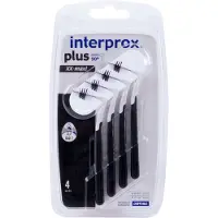 Interprox 2x Interprox Plus Xx Maxi 6-11 Mm Zwart Blister À 4 Ragers
