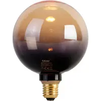 Calex XXL Inception LED-lamp, E27, G125, 3,5W, warm wit, zwart/goud
