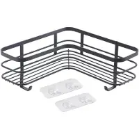 Metaltex Origin Lava etagère zwart - 252 x 252 x 130 mm