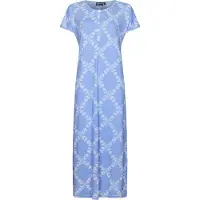 Pastunette Duurzaam geruit nachthemd blauw - Blauw - Maat - 38