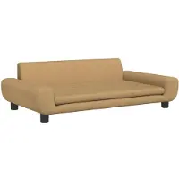 The Living Store Living Store hondenbed, bruin, 100x54x33 cm, fluweel