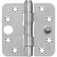 Axa schijflagerscharnier 89x89x3mm RVS