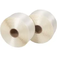 Kortpack - Polyesterband (Unistrap) 13mm breed x 1100mtr lang - 2 rollen per doos - Treksterkte: 375KG - Kerndiameter: 76mm - (031.0100)