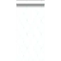 Origin Wallcoverings behang wieberruit-motief mat wit en mintgroen - 347494 - 53 cm x 10,05 m