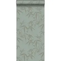 Origin Wallcoverings behang bamboe bladeren groen - 347736 - 0,53 x 10,05 m