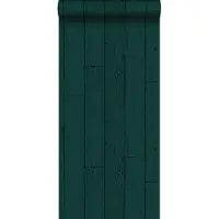 Origin Wallcoverings behang verweerde houten planken smaragd groen - 347536 - 53 cm x 10,05 m