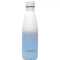 FLASKE Original 500ml - Hoogwaardige dubbelwandige roestvrijstalen drinkfles - Gradient Frost