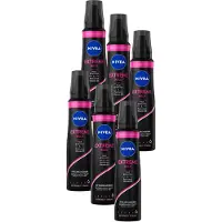Nivea Extreme Hold Hair Styling Mousse - Haarmousse - 48 uur Fixatie - Verrijkt Met Vitamine B3 - Voordeelverpakking 6 x 150ml