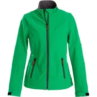 Printer Trial Softshell Jas Dames Frisgroen maat L dames