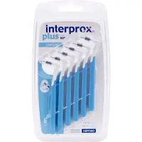 Interprox 2x Interprox Plus Conisch 3-5 Mm Blauw Blister À 6 Ragers
