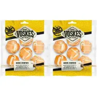 Voskes 3x Hondensnacks Bal White Kip 6 Stuks