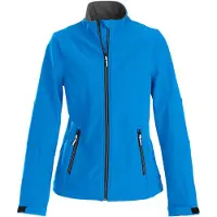 Printer Trial Softshell Jas Dames Oceaan Blauw maat XL dames