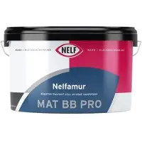 Nelf Nelfamur Pro Mat BB | Matte Muur- en Plafondverf 1 LTR - Lichte kleur|2