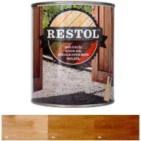 Restol Houtolie Zijdeglans Notenbruin 2,5 LTR