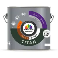 Global Paint Titan Woodprimer | Grondverf Buiten 1 LTR - Kleur|1|2