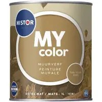 Histor MY color Muurverf Extra Mat Tan Your Hide 1 LTR