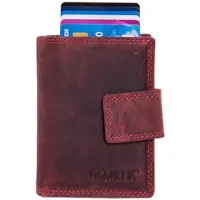 Figuretta Vrouwen, Portemonnee, Creditcard etui, RFID, Rood