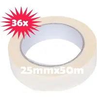 Veba 36 x Masking tape 25mmx50m vd
