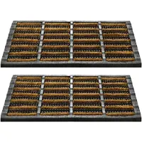 Hamat Set van 2 stuks Hamat Deurmat / Rubbermat Mudbuster 40x60cm