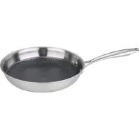 Master Pro BGMP-1631, RVS-pan, universeel gebruik, RVS, RVS, keramisch, geschikt voor gas, halogeen, inductie, RVS