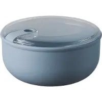 Omada - Pull Box Lunchbox Rond 1,8 liter - Polypropyleen - Blauw -
