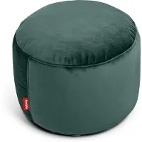 Fatboy Poef Point Velvet Recycled Petrol Ø50 x 35