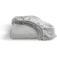 Cinderella Hoeslaken Light Grey (Katoen)-100 x 200 cm