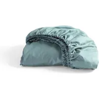 Cinderella Hoeslaken Mineral Green (Katoen)-180 x 210 cm