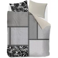 Beddinghouse Dutch Design Dekbedovertrek Satelite Black Satijn-240 x 200 / 220 cm | Lits-Jumeaux