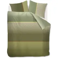 Kardol Dekbedovertrek Alluring Olive Green Satijn-140 x 200 / 220 cm | 1-Persoons